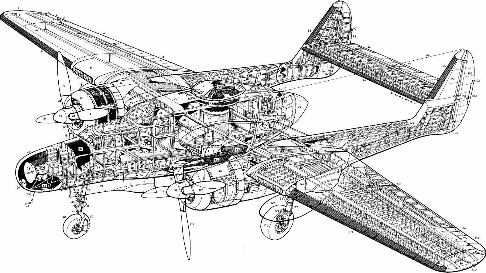 Northrop P-61 Black Widow Wallpapers