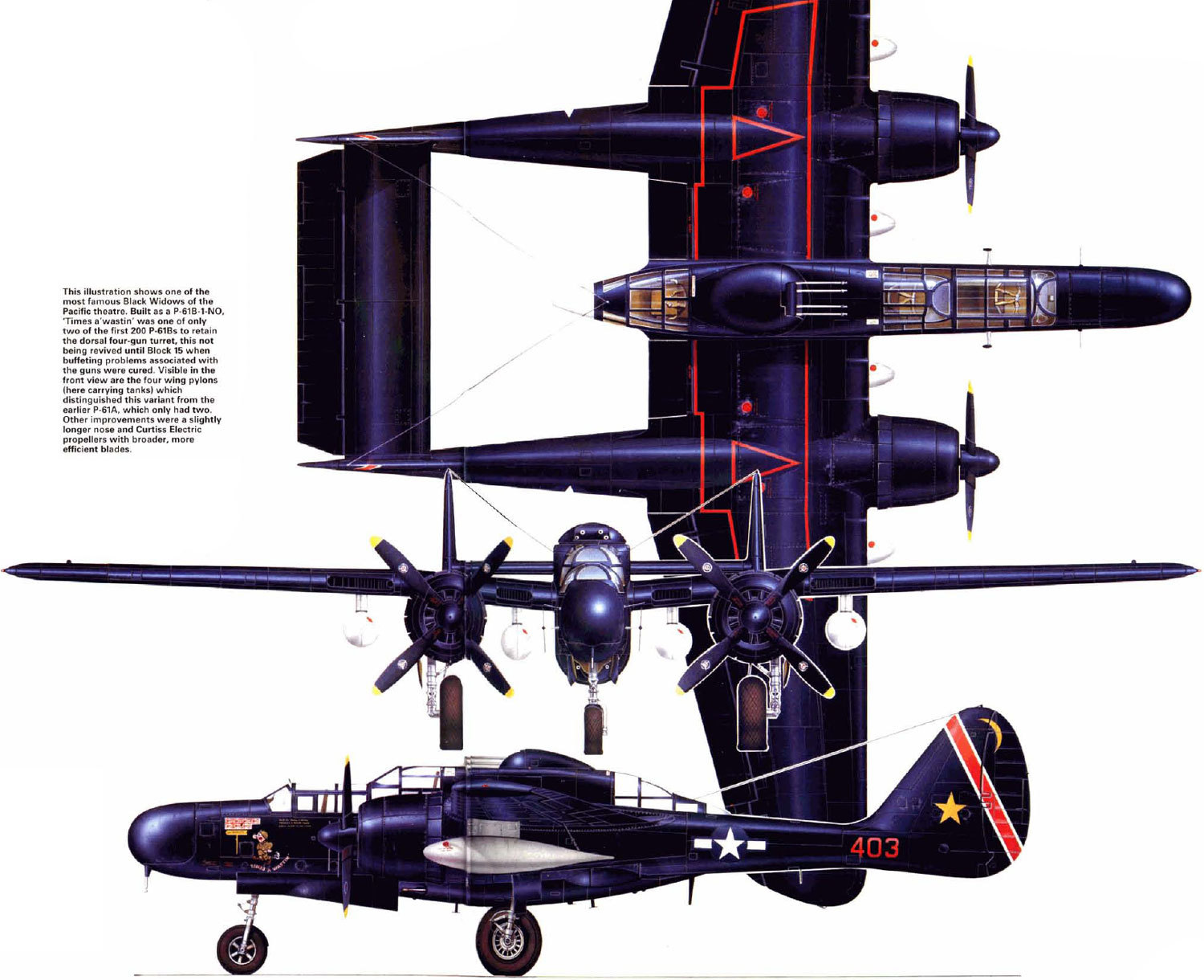 Northrop P-61 Black Widow Wallpapers