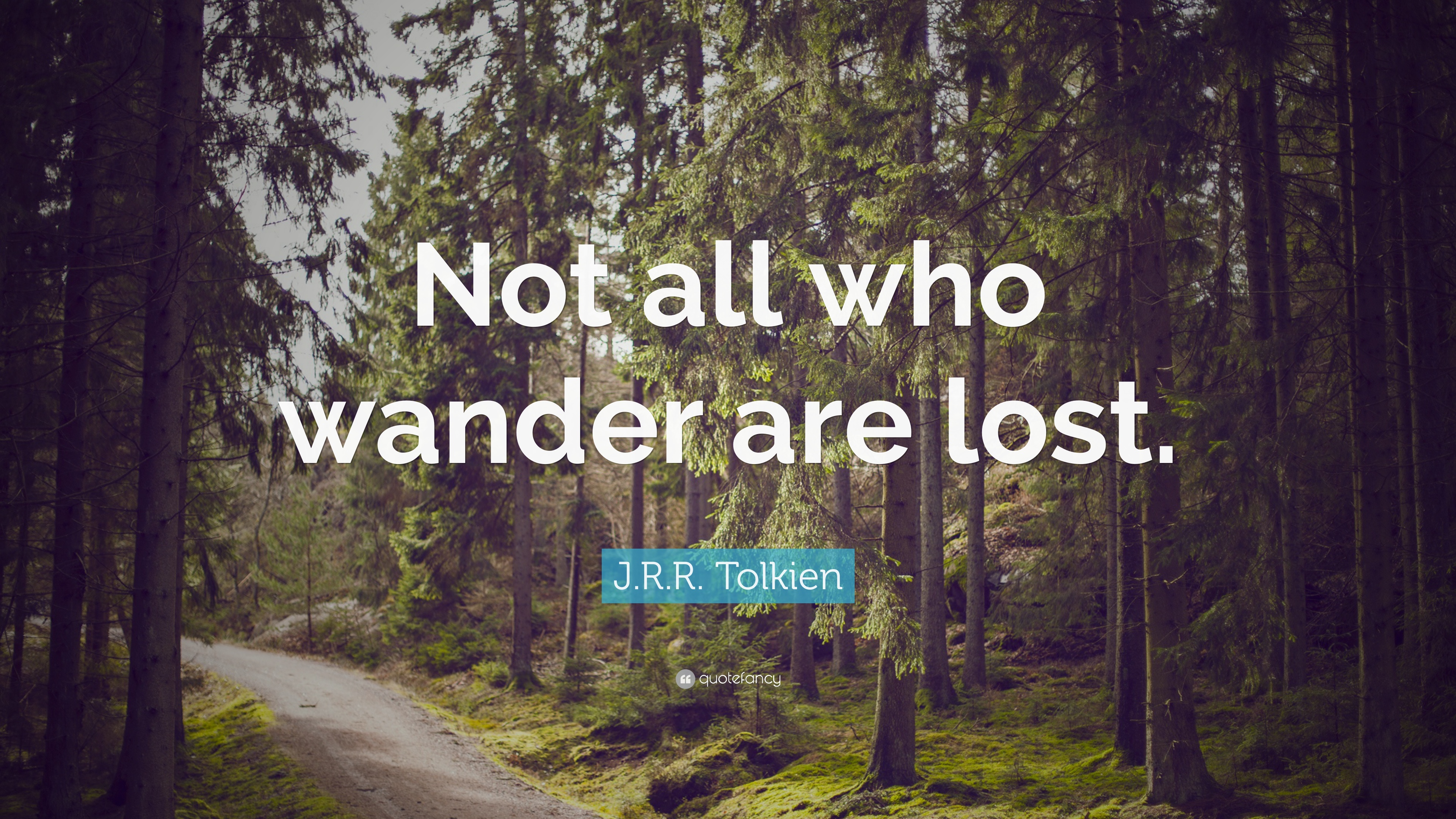 Not All Who Wander Are Lost Wallpapers