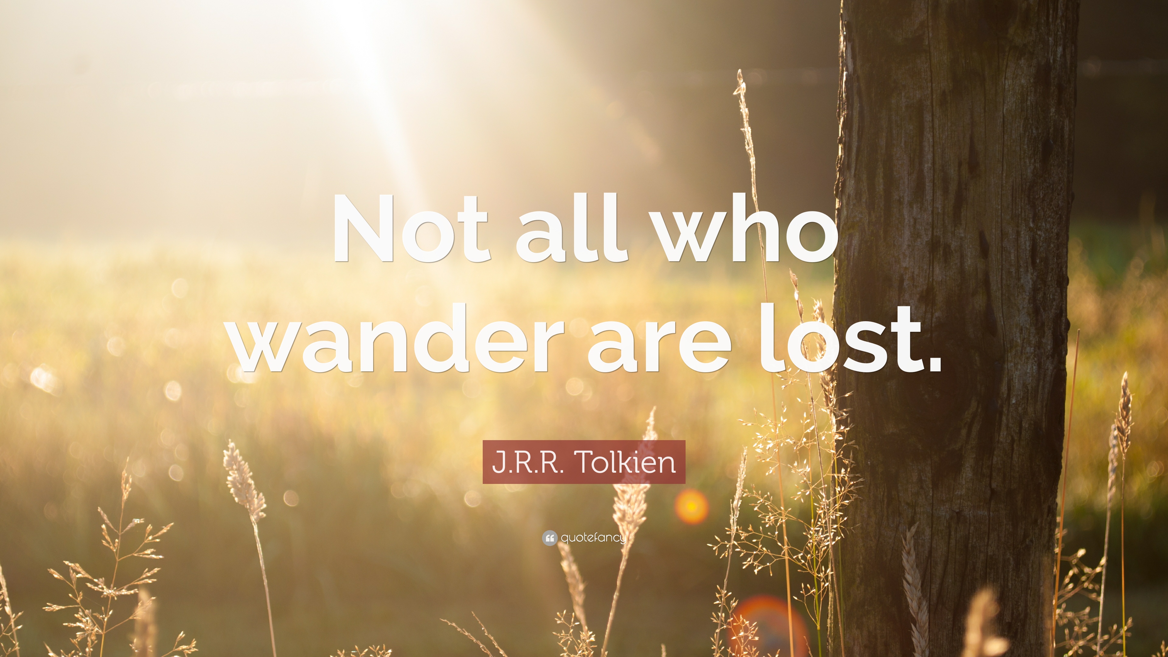 Not All Who Wander Are Lost Wallpapers
