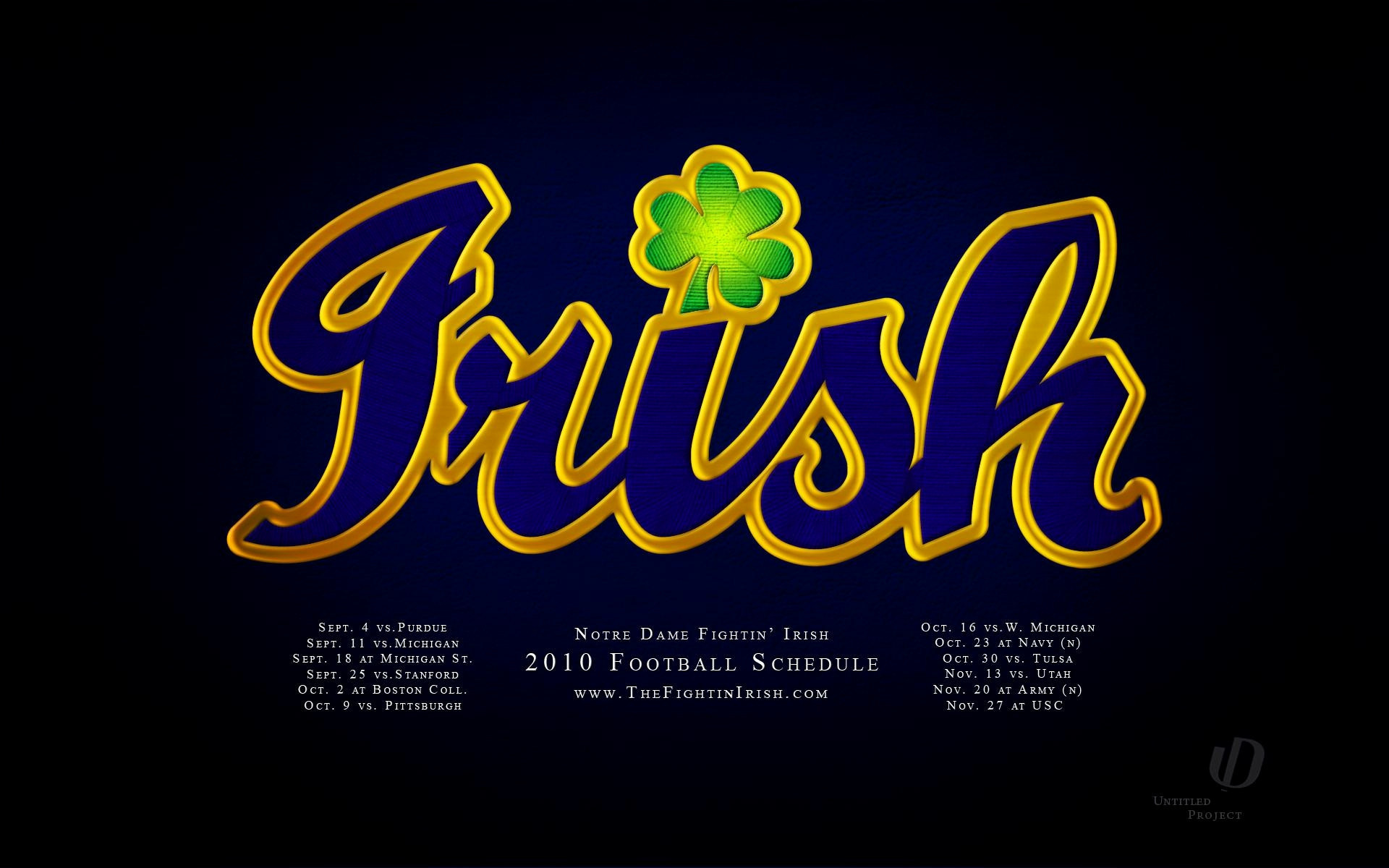 Notre Dame Mustangs Wallpapers