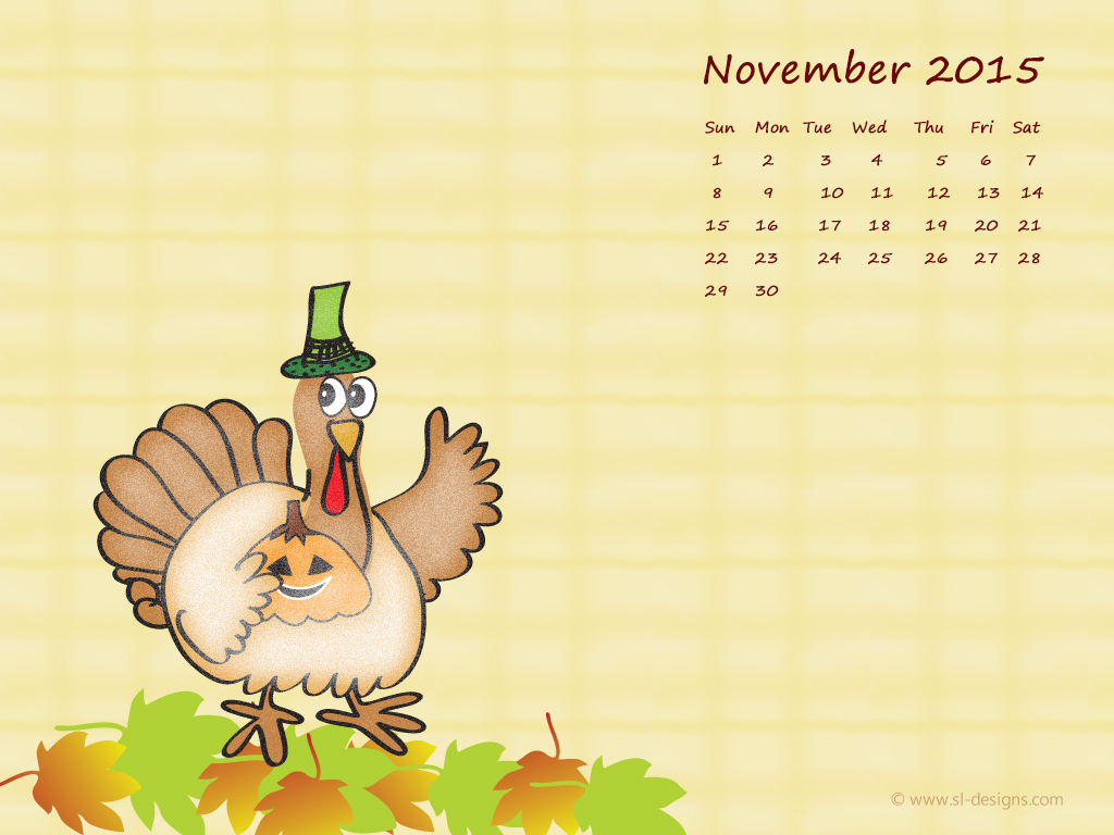 November 2015 Calendar Wallpapers