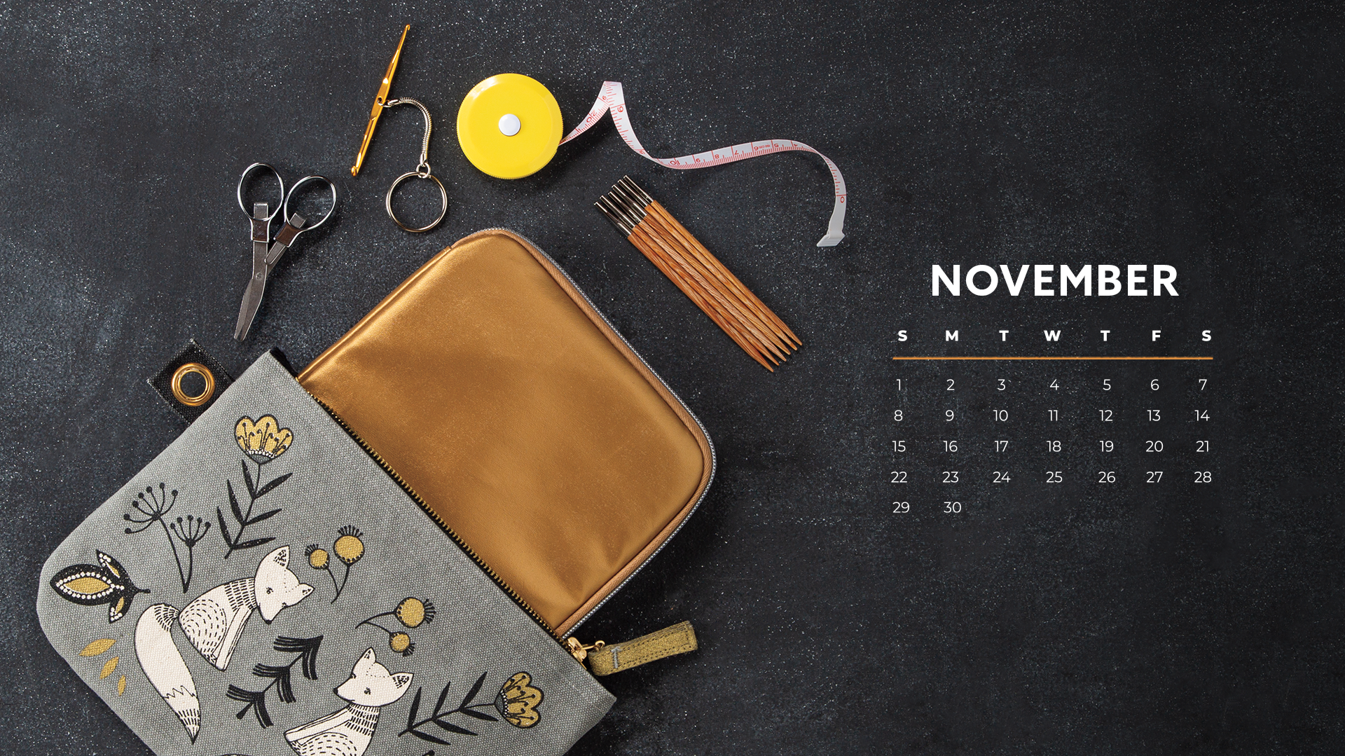 November 2020 Calendar Wallpapers