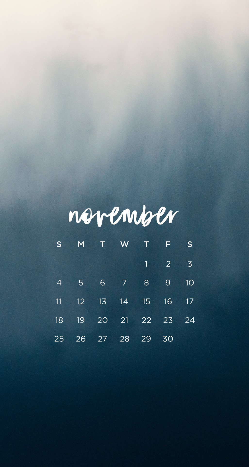 November 2020 Calendar Wallpapers