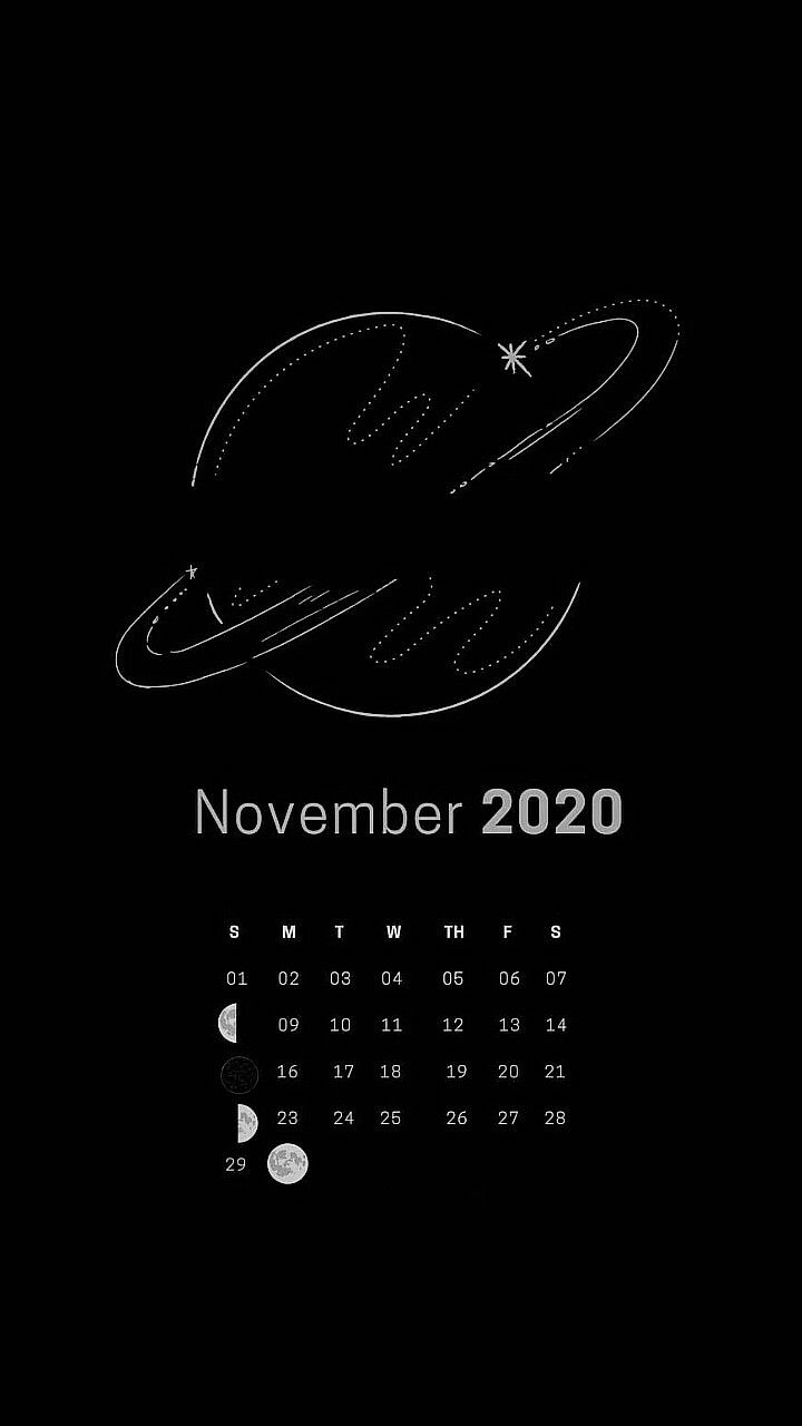 November 2020 Calendar Wallpapers