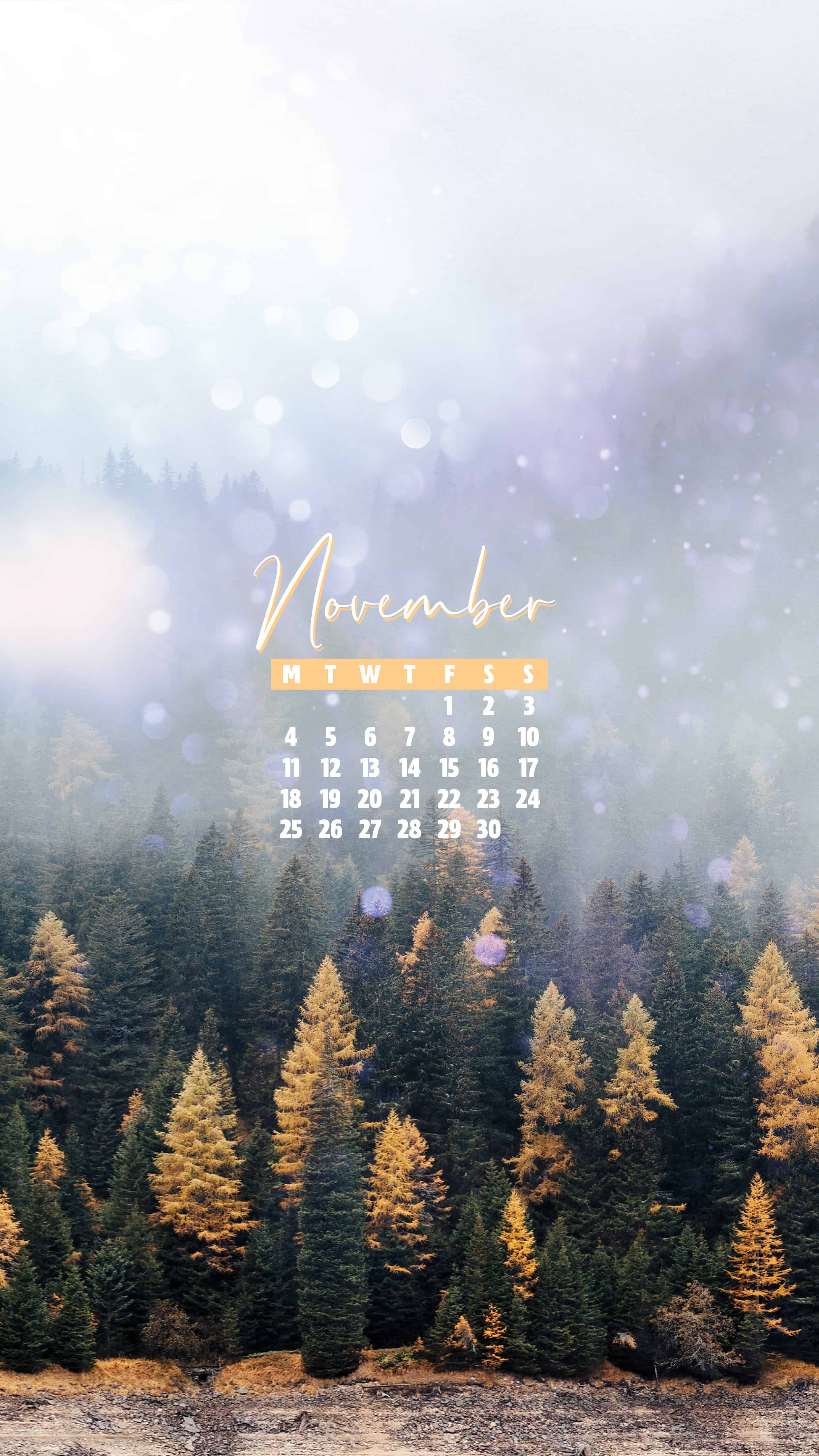 November Aesthetic Wallpapers