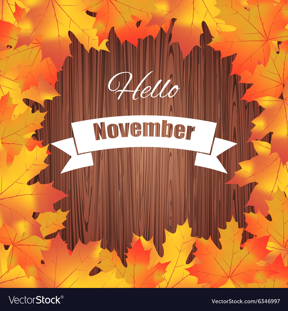 November Background