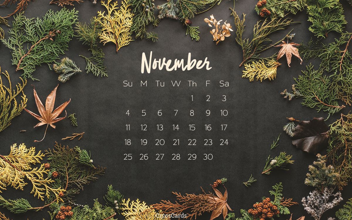 November Background