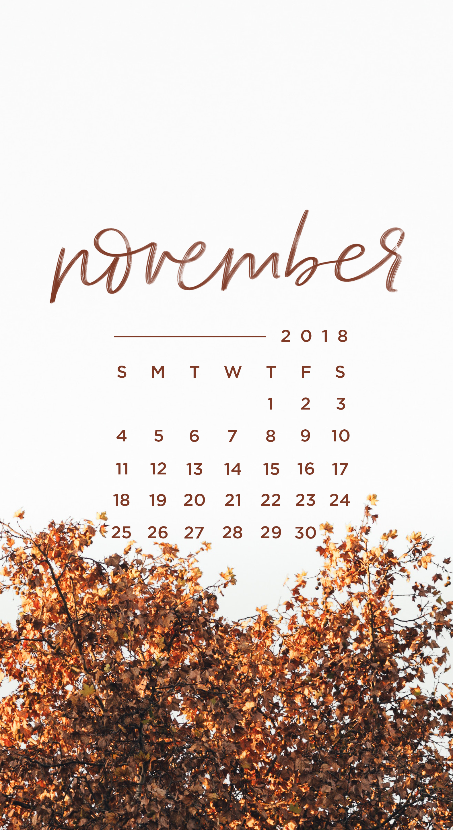 November Background