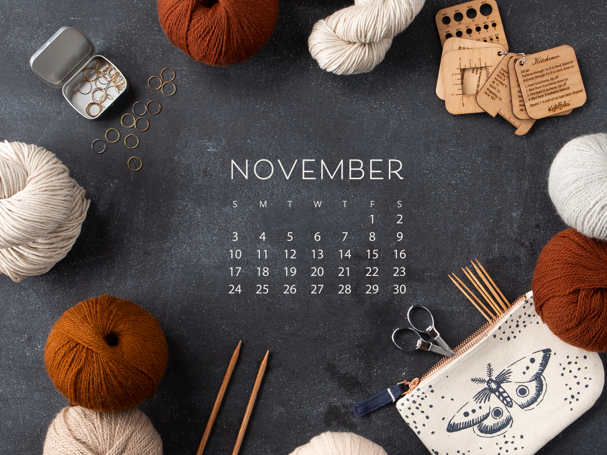 November Background