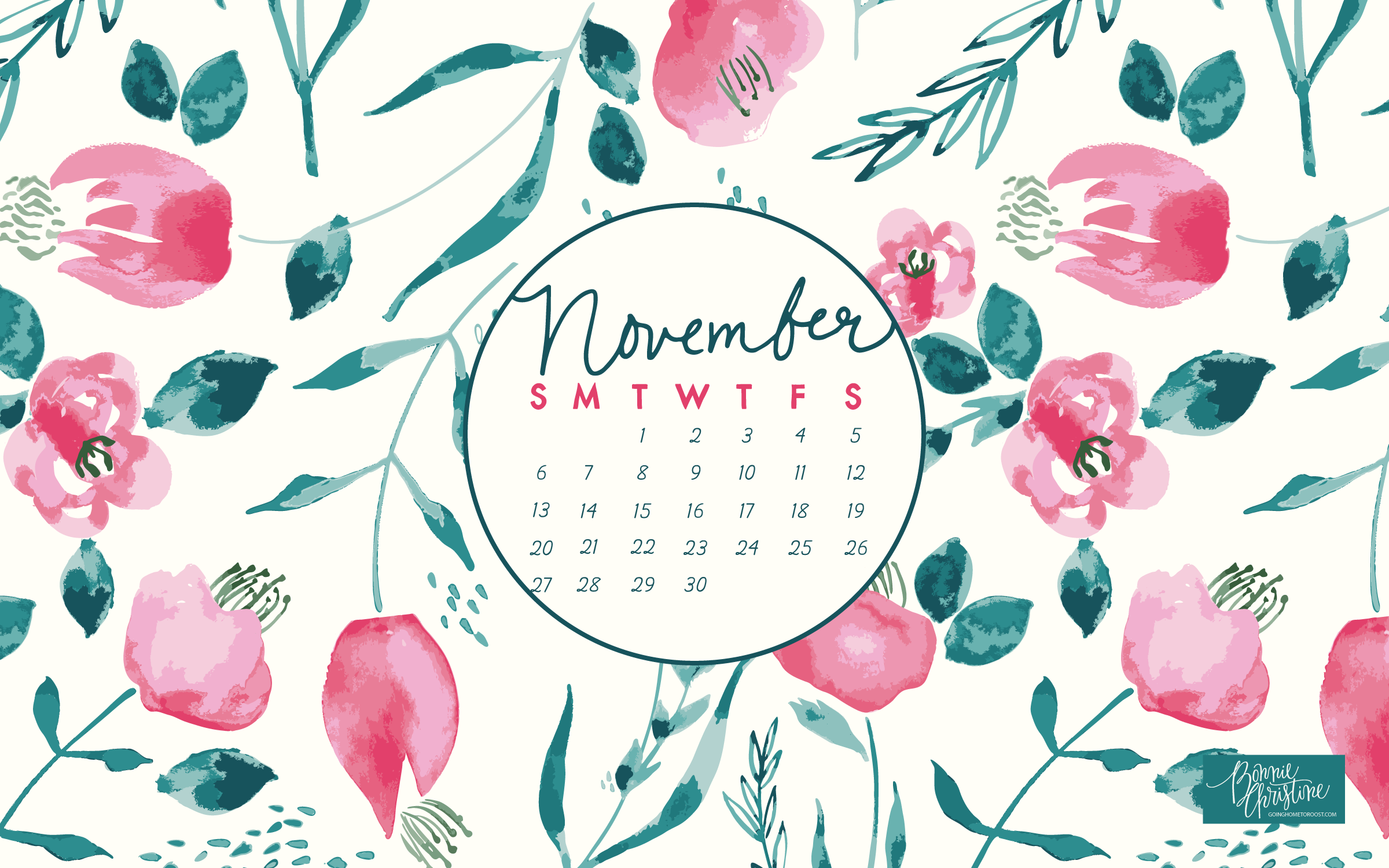 November Calendar Wallpapers