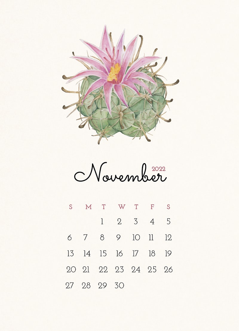 November Calendar Wallpapers