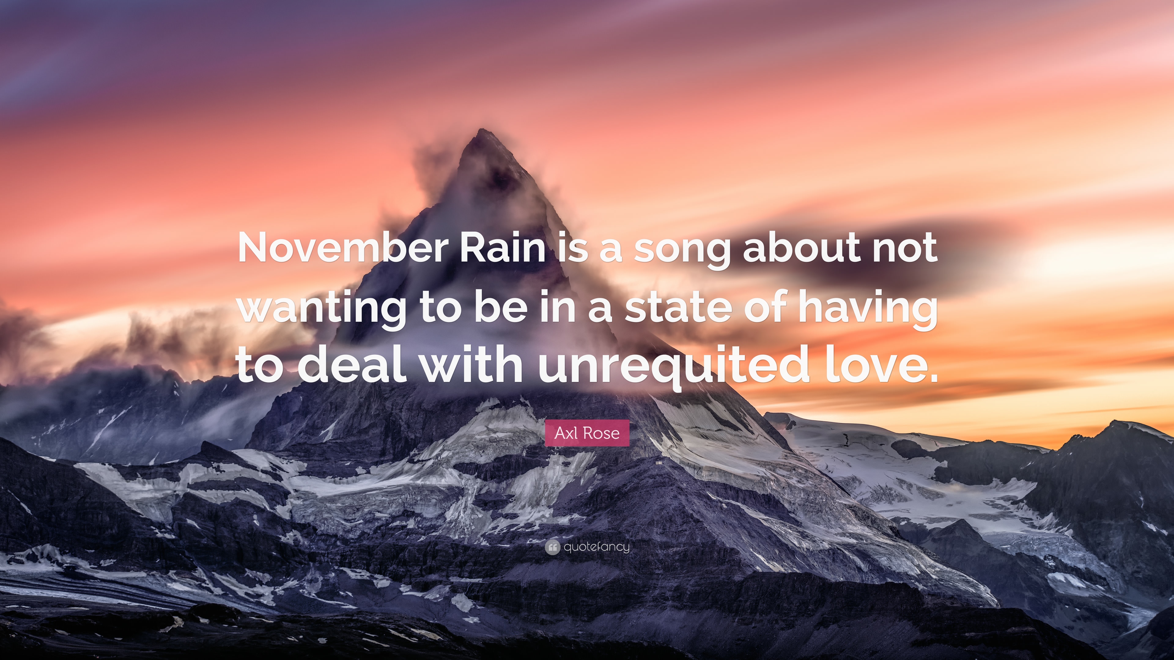 November Rain Wallpapers