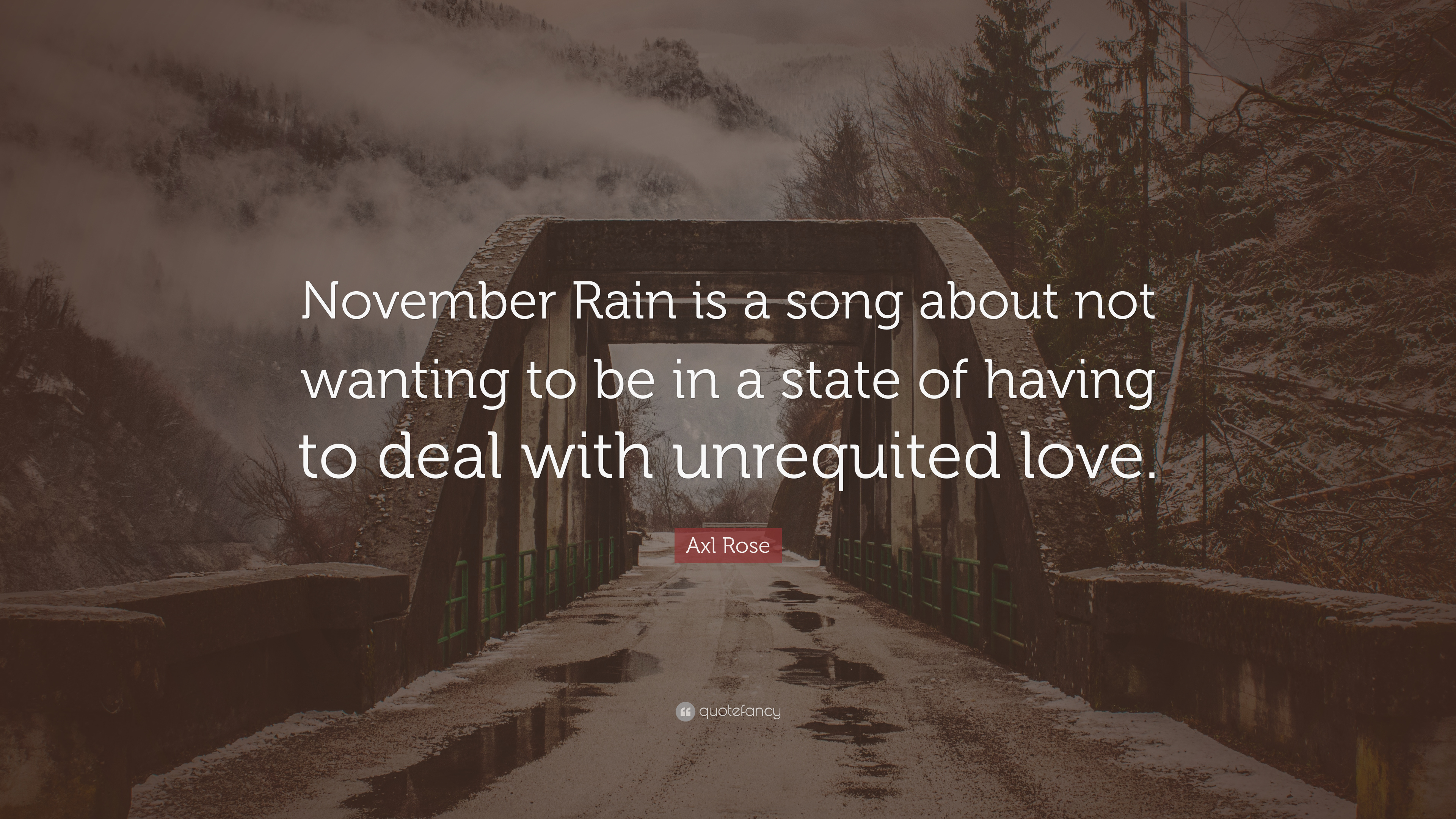 November Rain Wallpapers