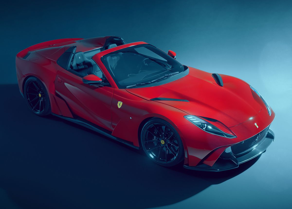 Novitec Ferrari 812 Gts Red 2021 Wallpapers