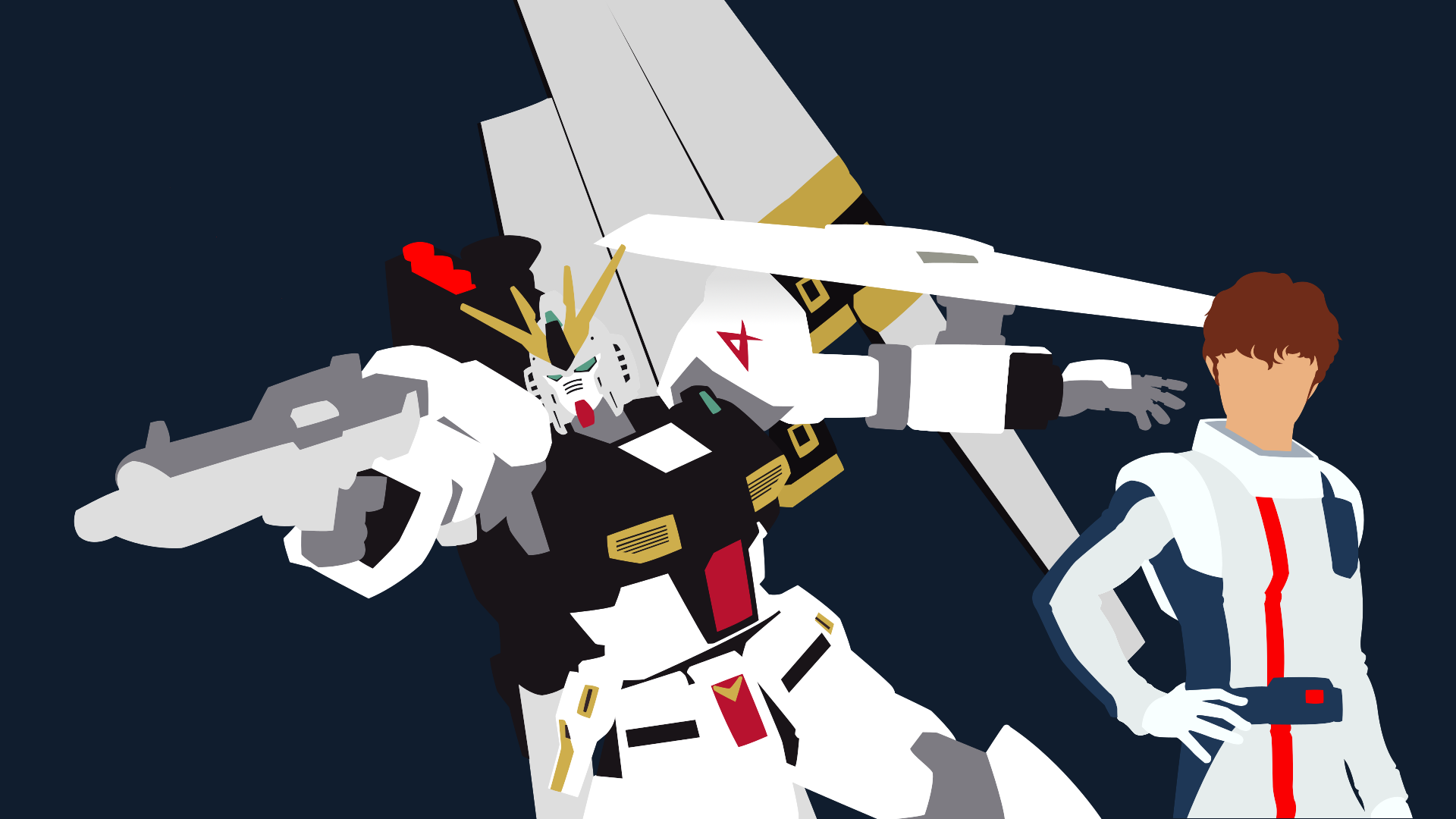 Nu Gundam Wallpapers