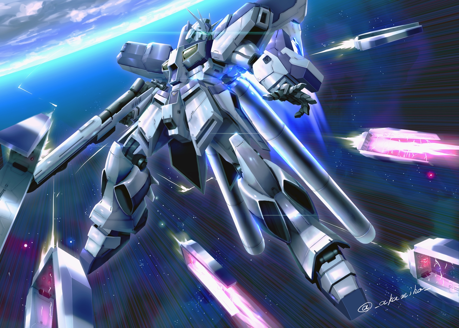 Nu Gundam Wallpapers