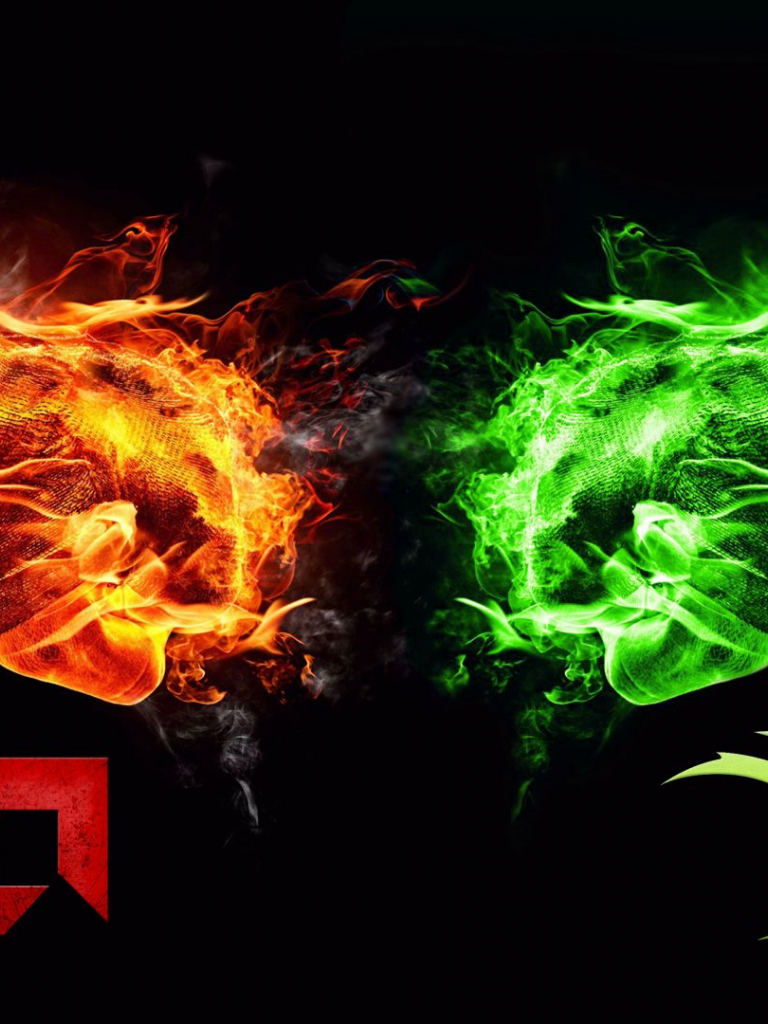 Nvidia Vs Amd Wallpapers