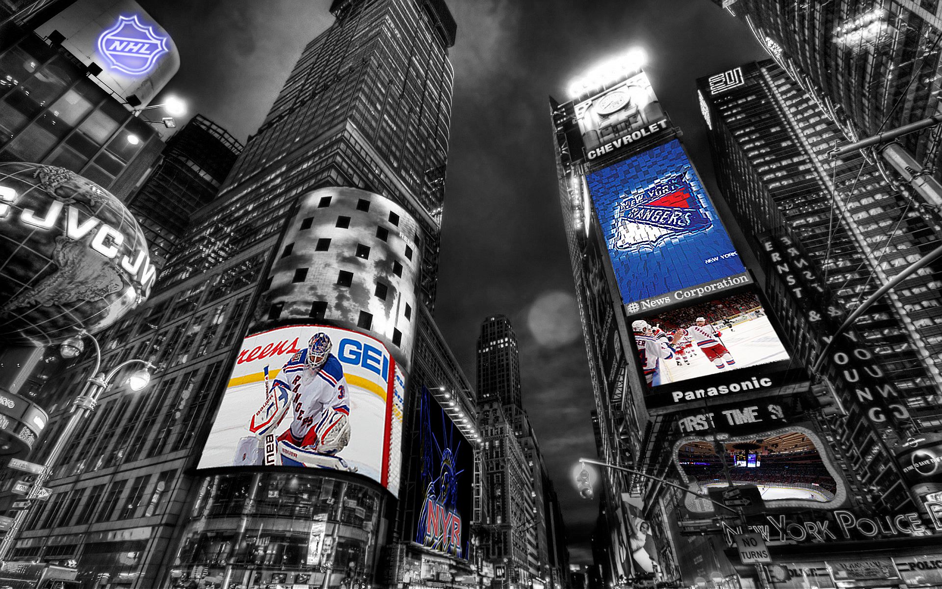 Ny Rangers Wall Paper Wallpapers