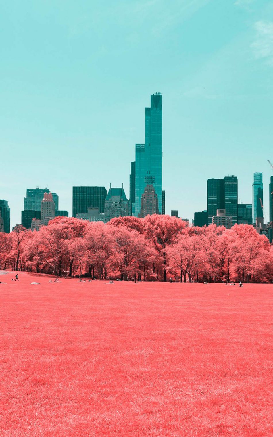 Nyc Central Park Infrared Wallpapers