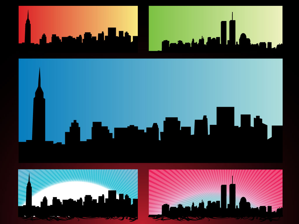 Nyc Skyline Background