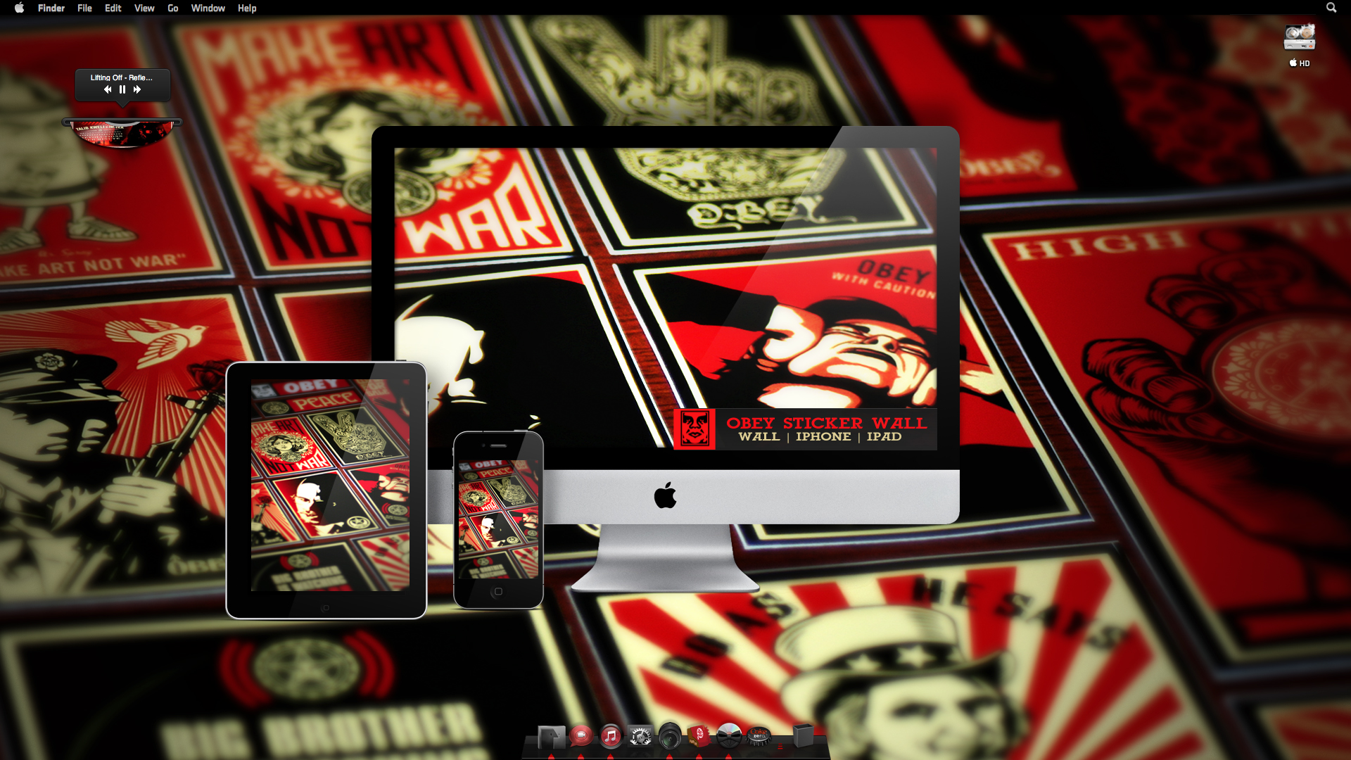 Obey Iphone 5 Wallpapers