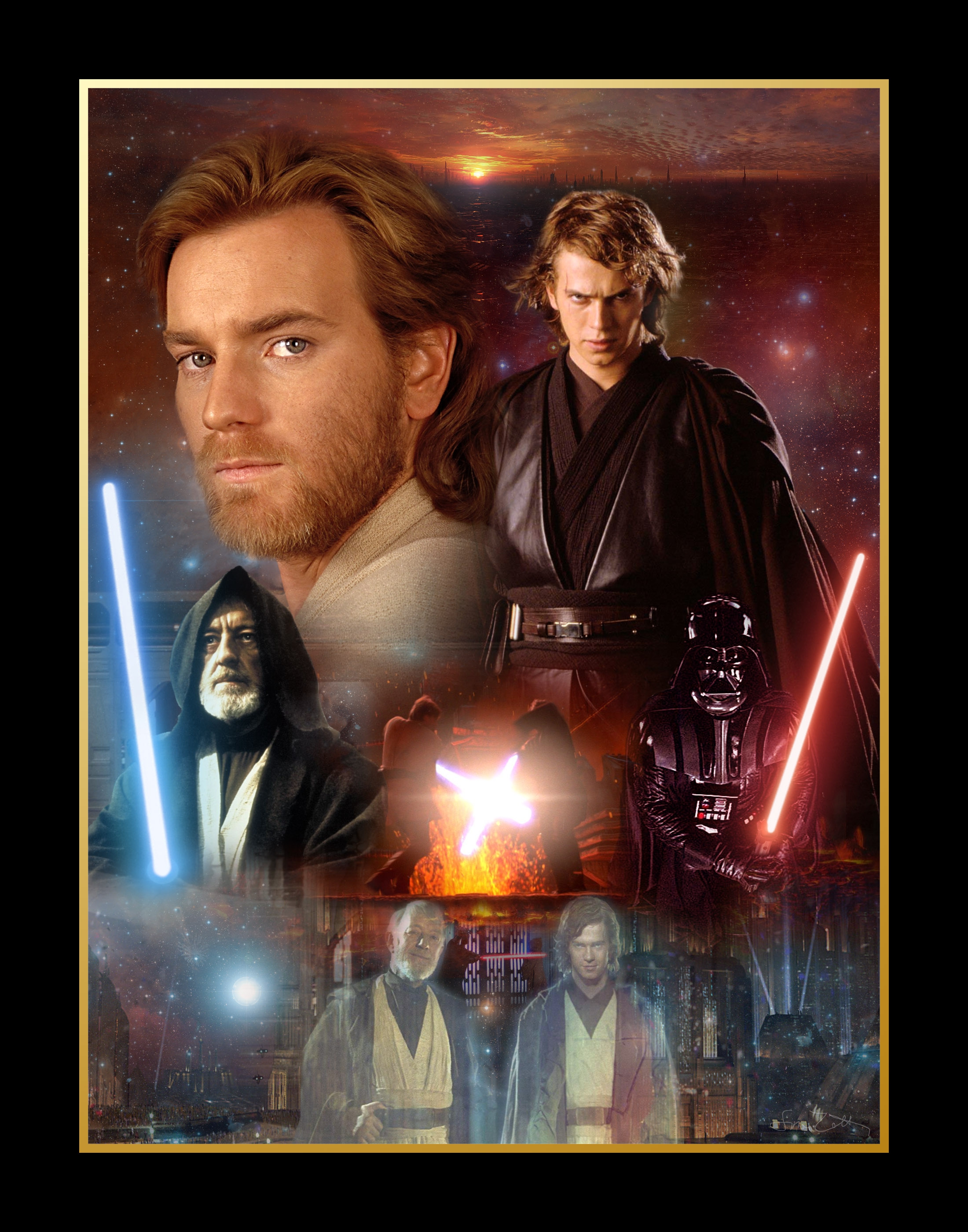 Obi-Wan Kenobi And Anakin Skywalker Wallpapers