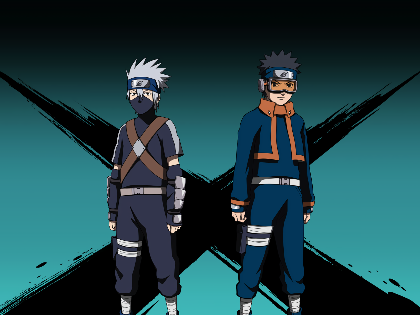 Obito And Kakashi Wallpapers