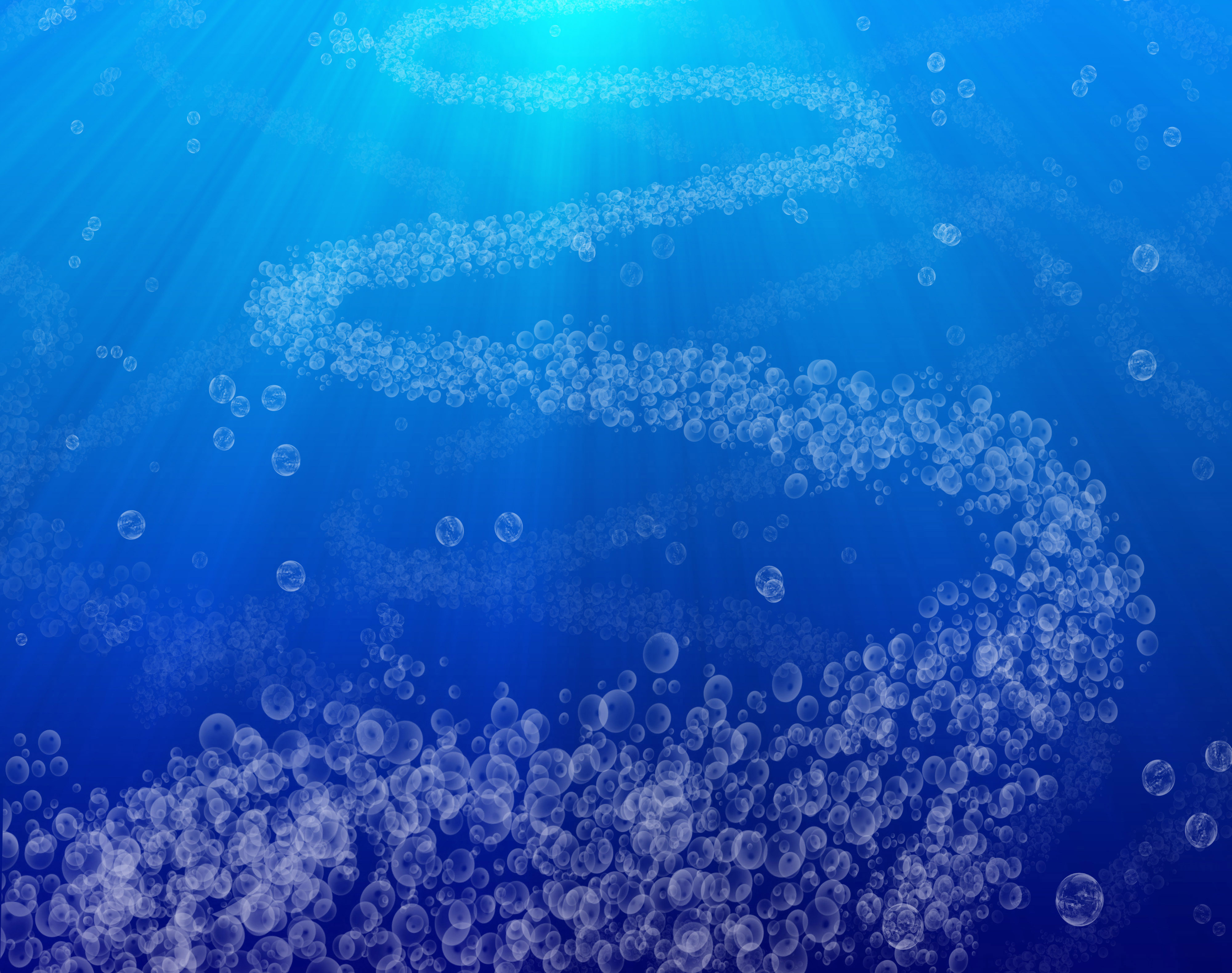 Ocean Bubbles Background