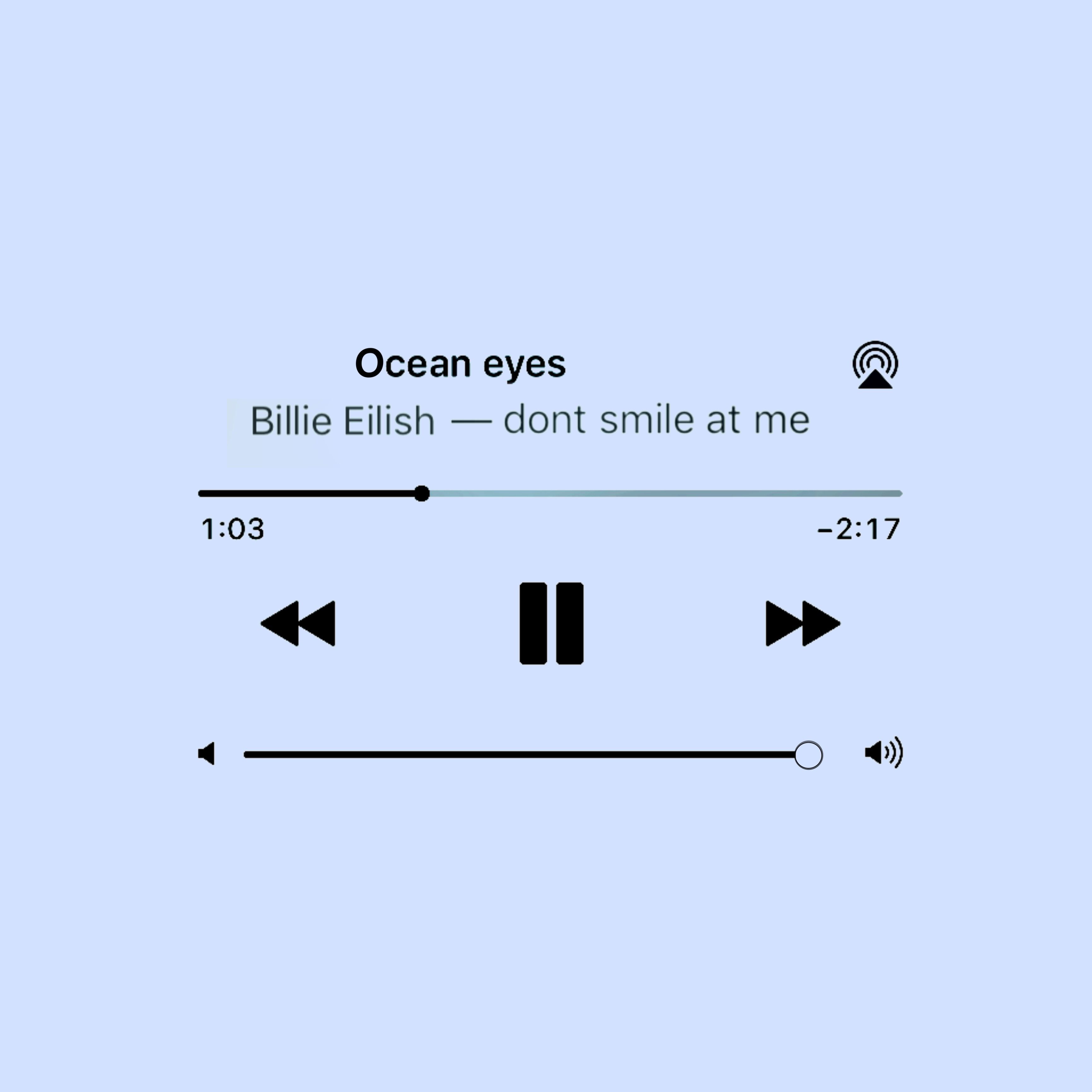 Ocean eyes billie