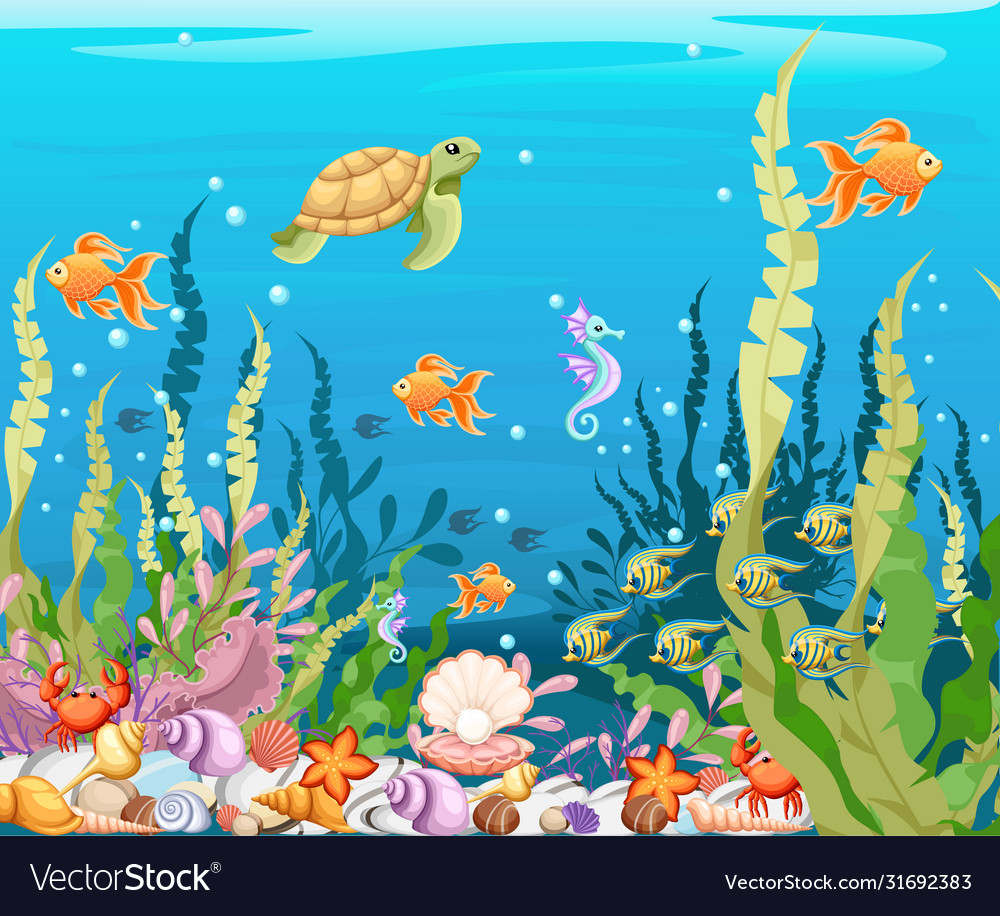 Ocean Life Background