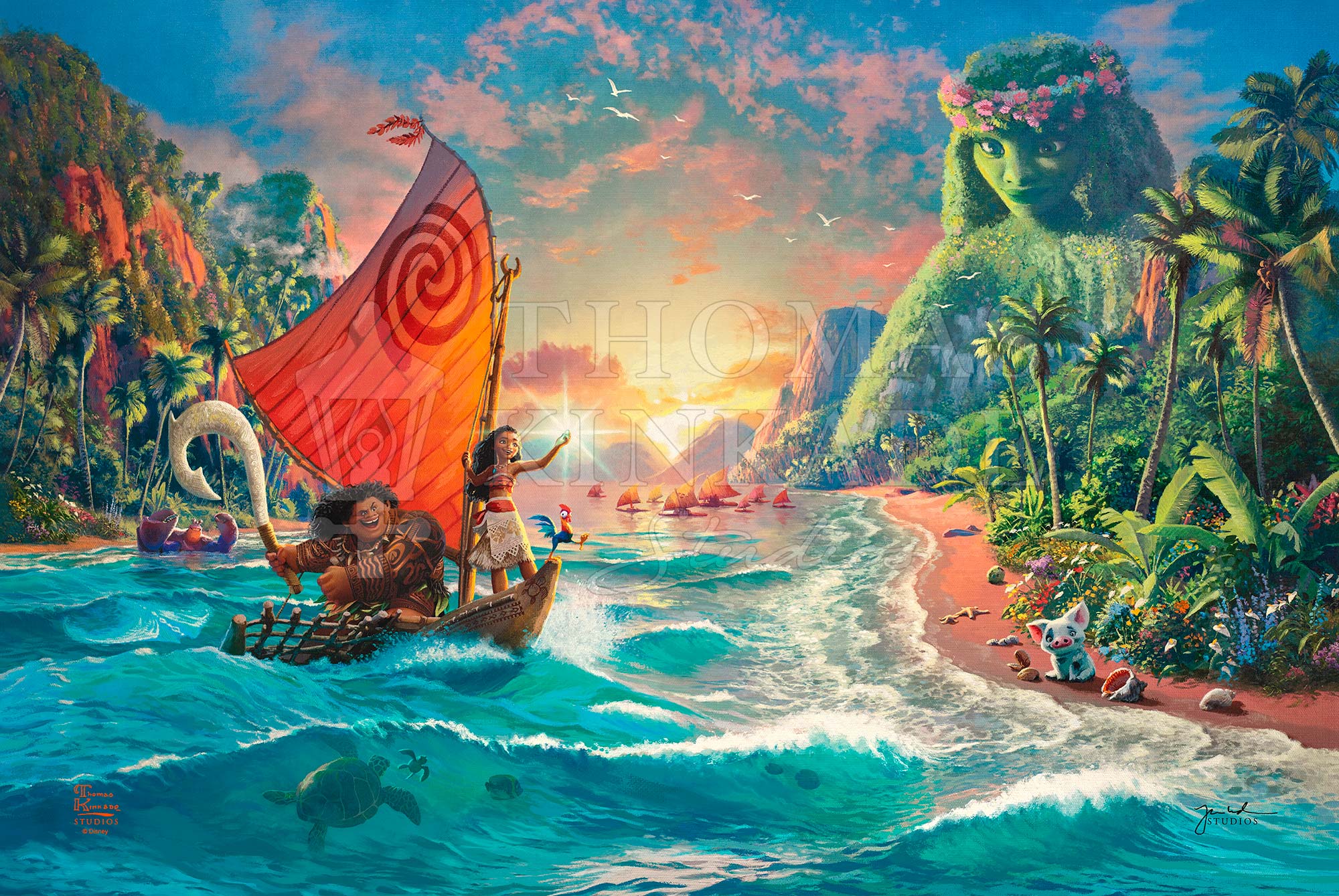 Ocean Moana Background