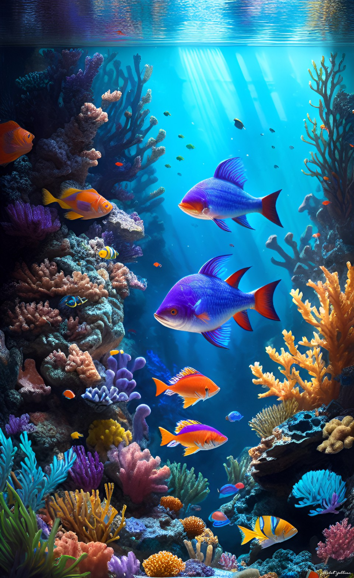 Ocean Reef Background