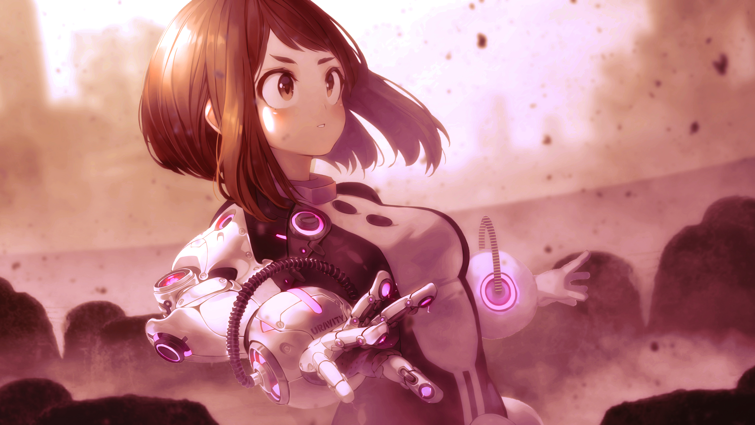 Ochaco Uraraka Art Wallpapers