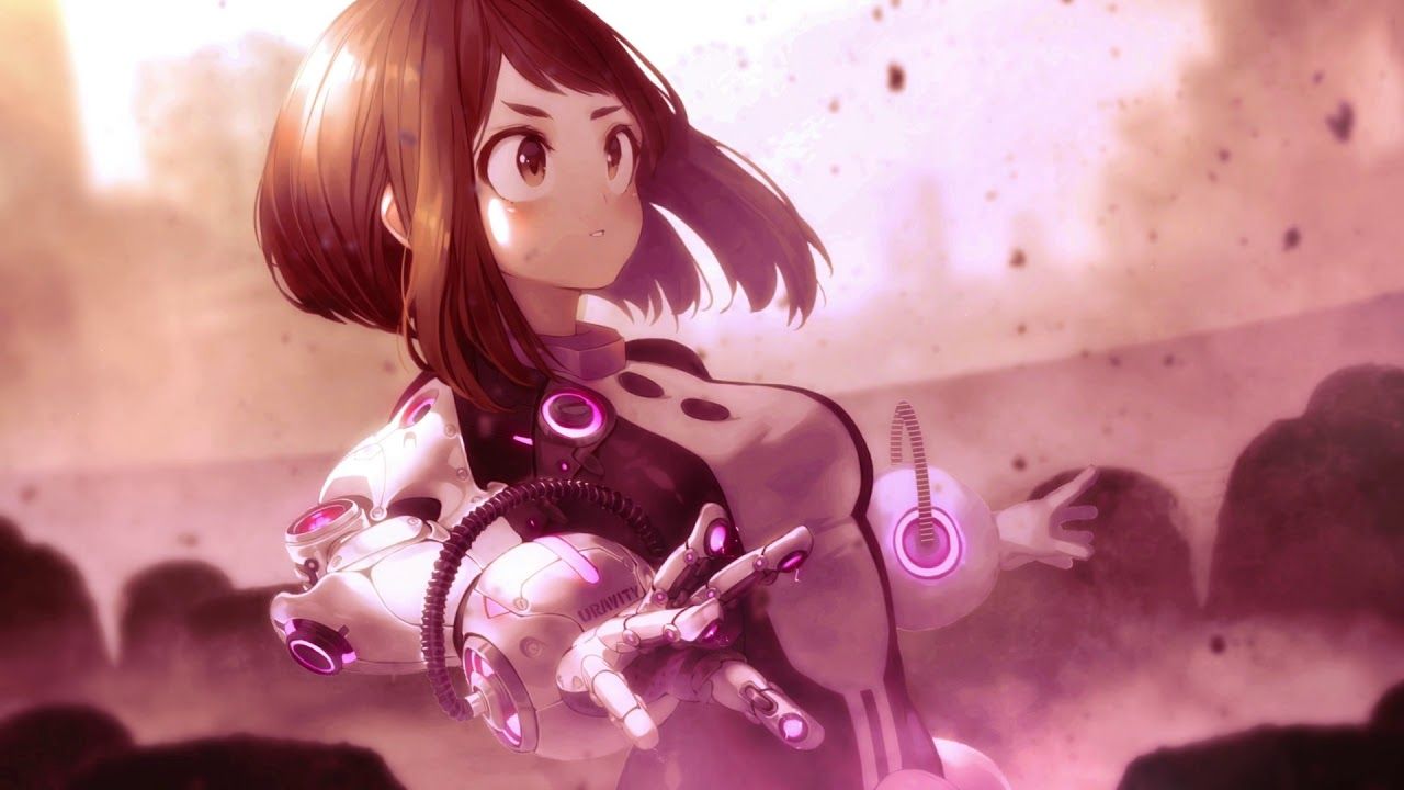 Ochaco Uraraka Art Wallpapers