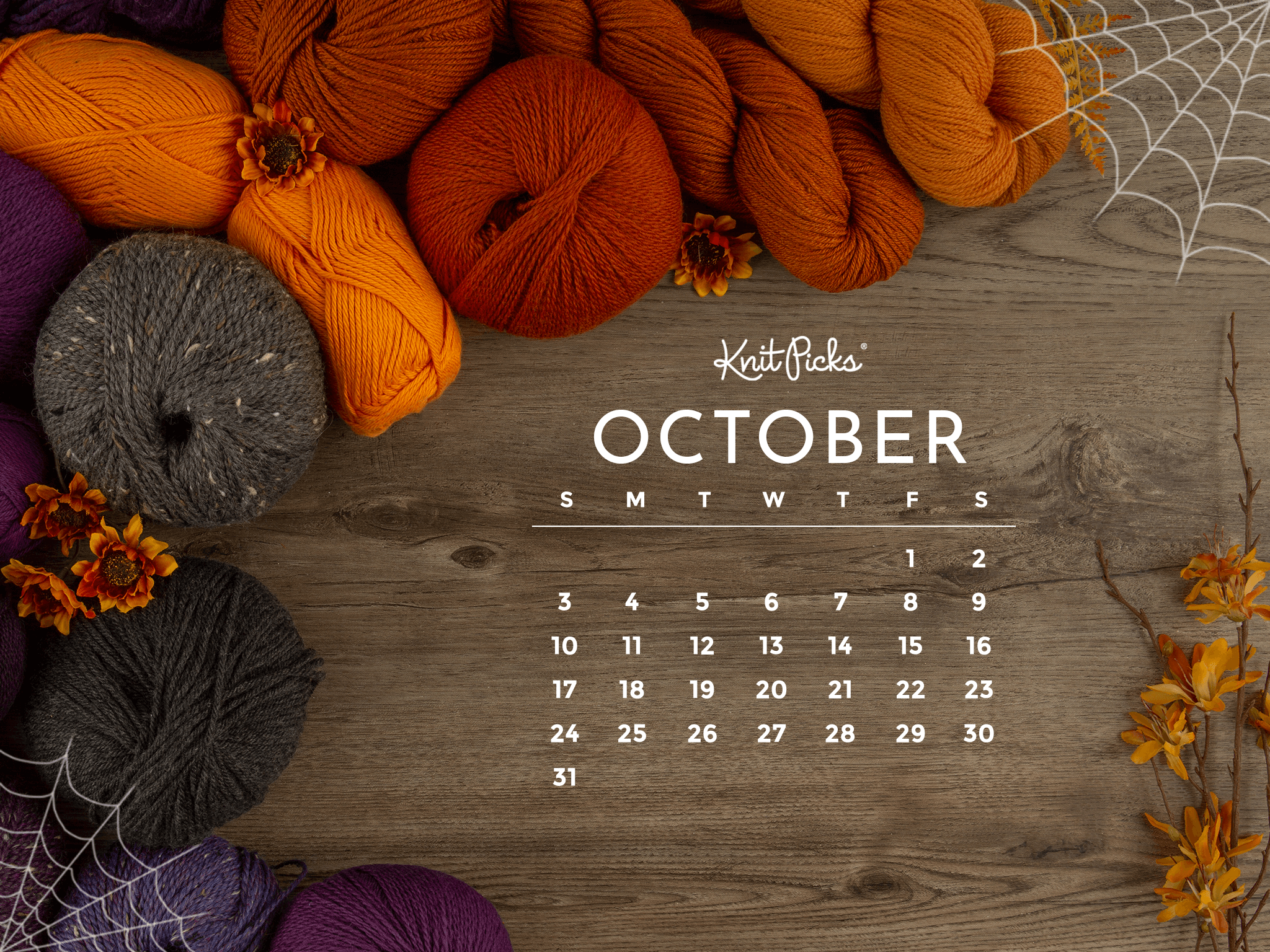 October 2019 Calendar Wallpapers