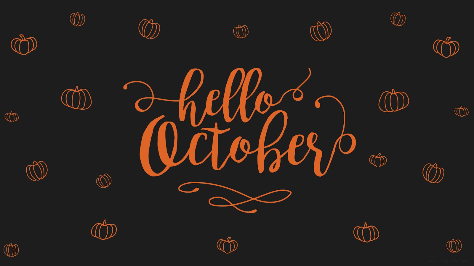 October Background