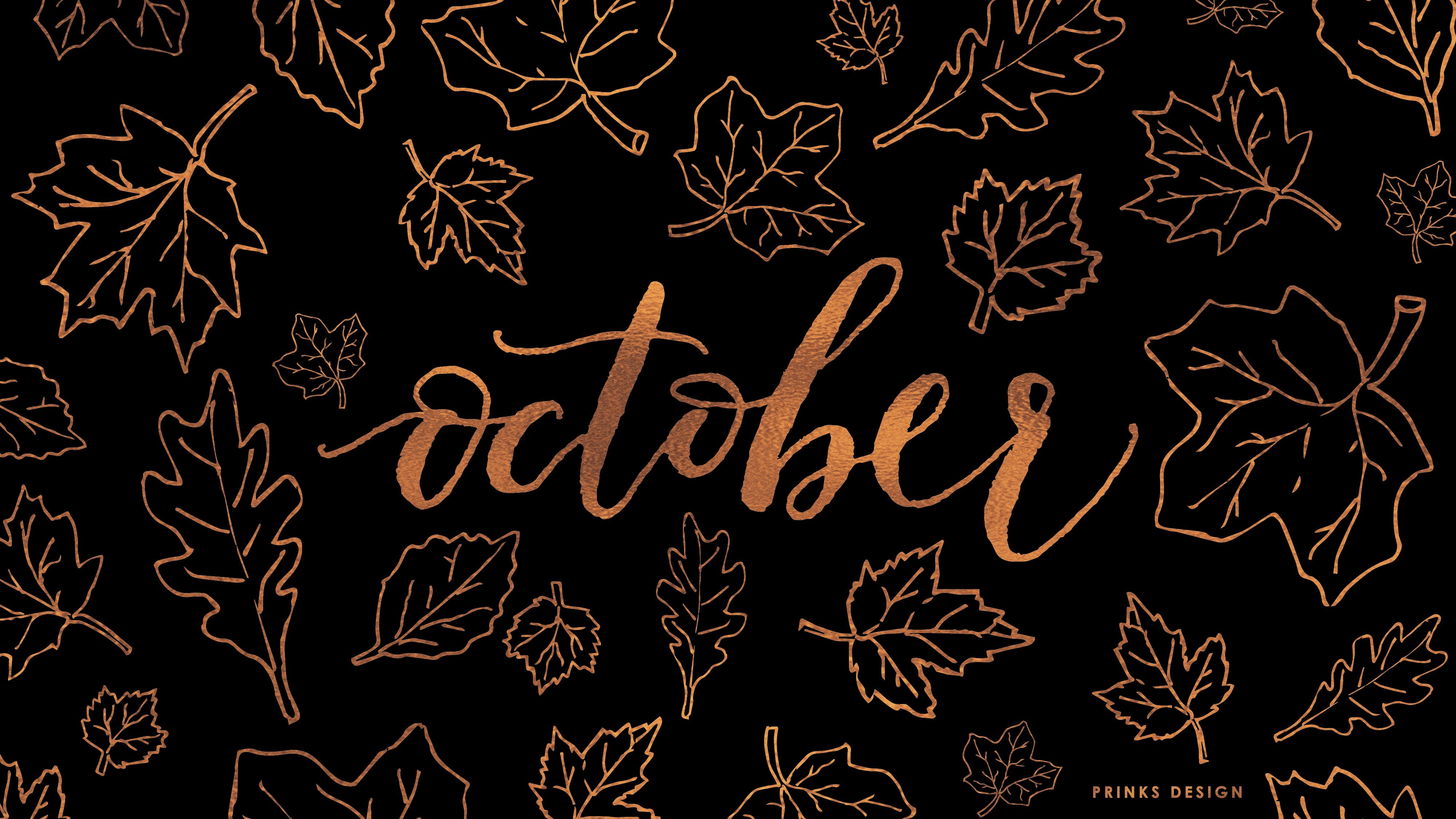 October Background