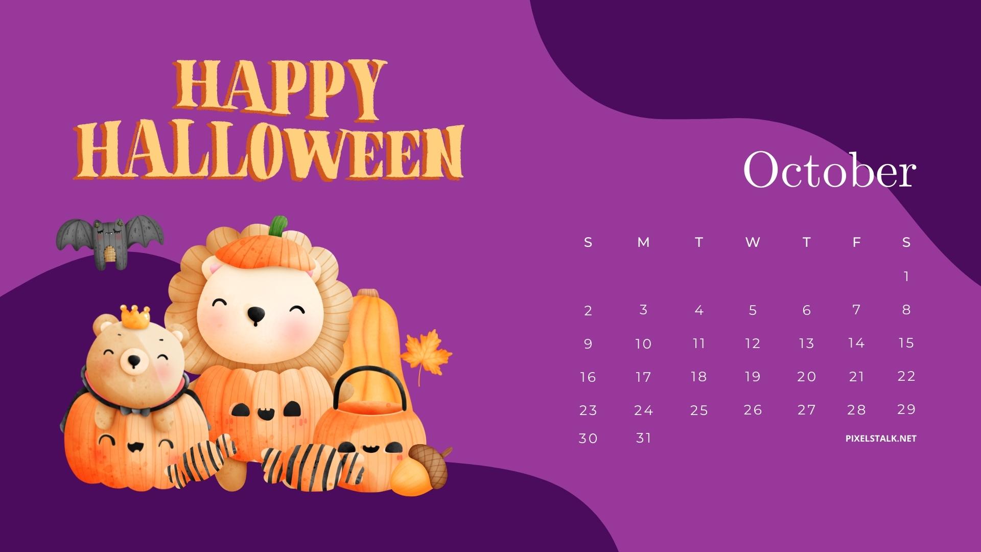 October Background