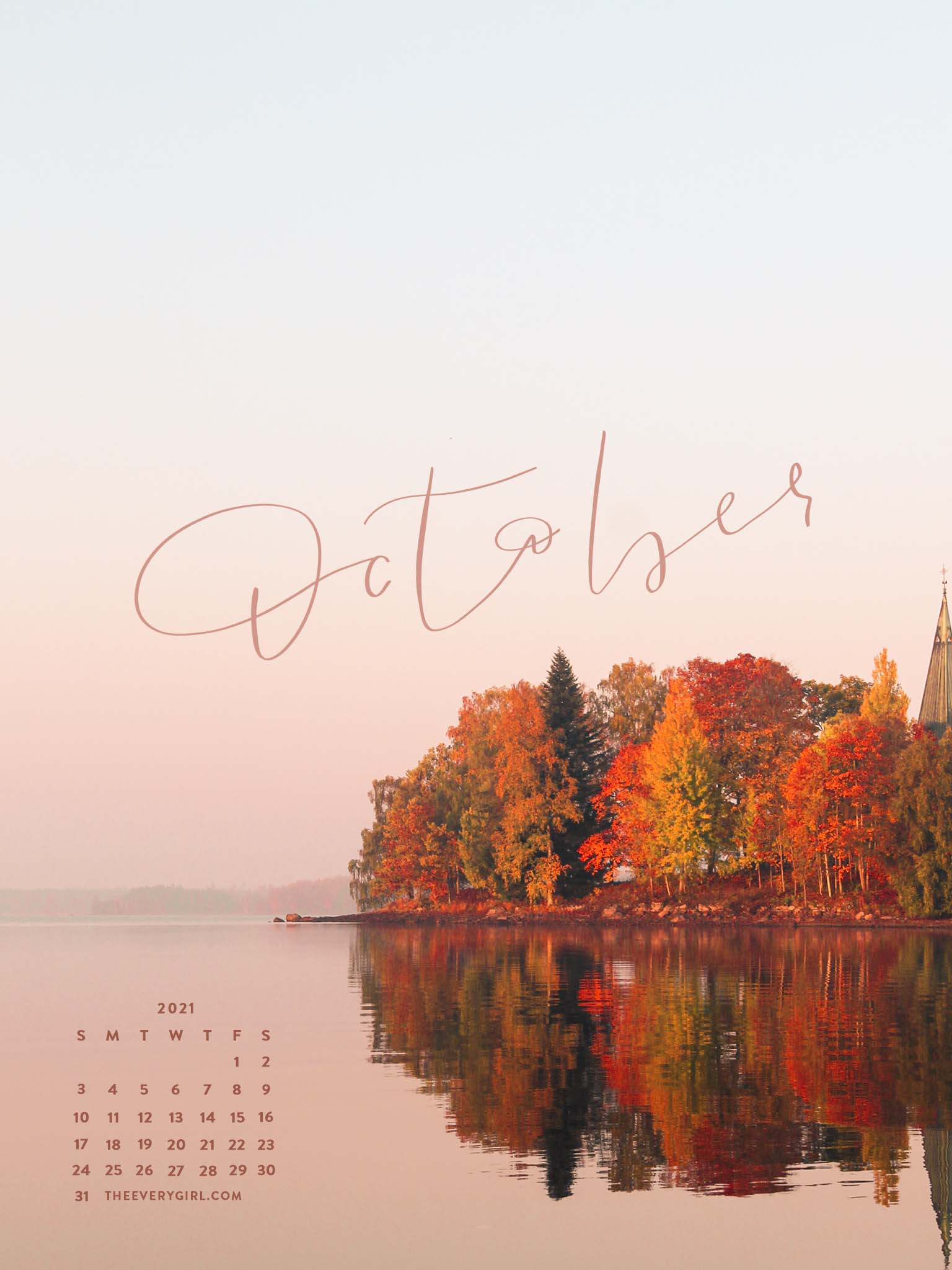 October Iphone Wallpapers