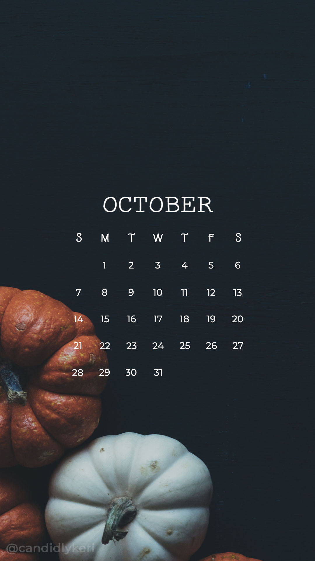 October Iphone Wallpapers