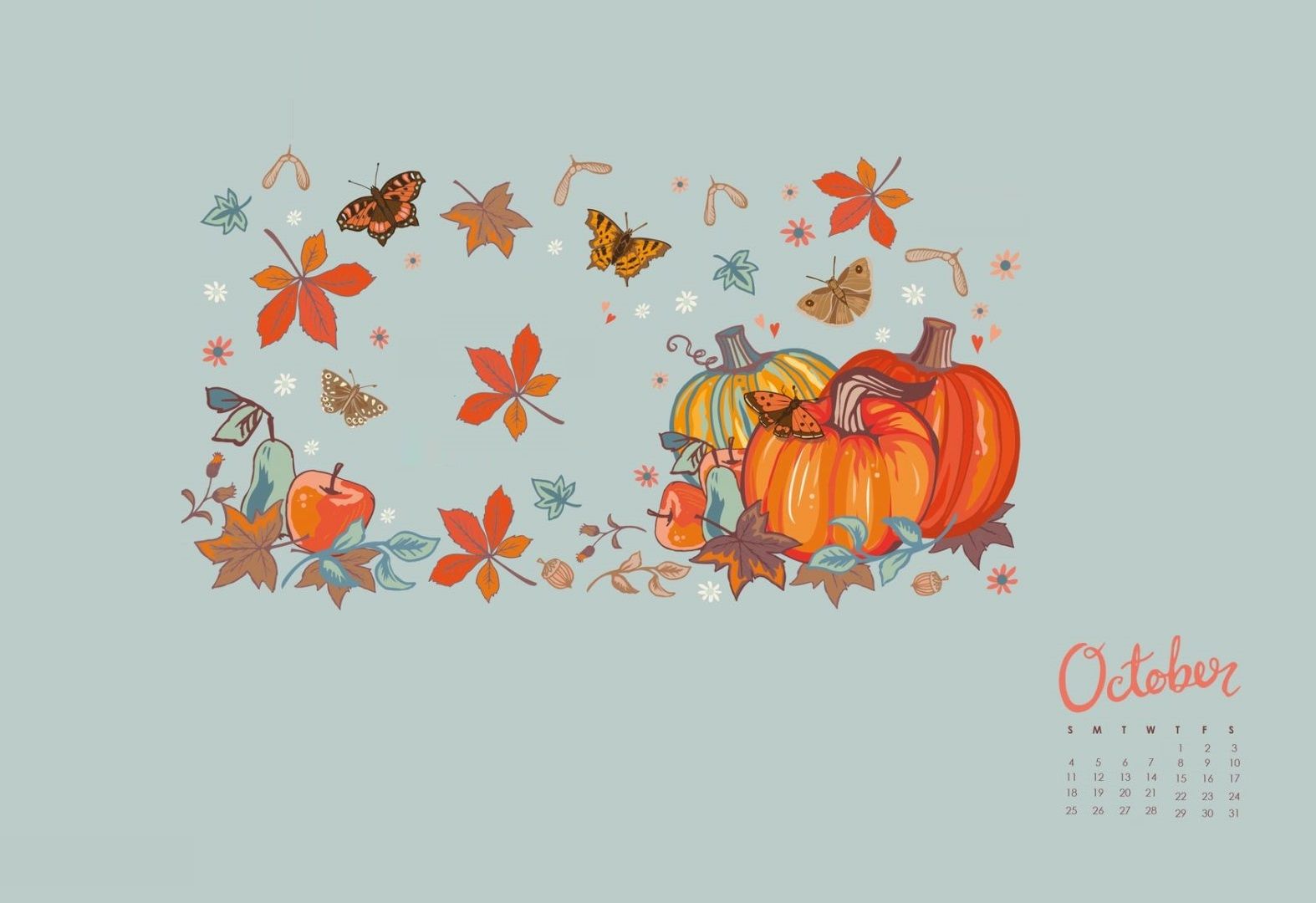 October Screensavers Wallpapers