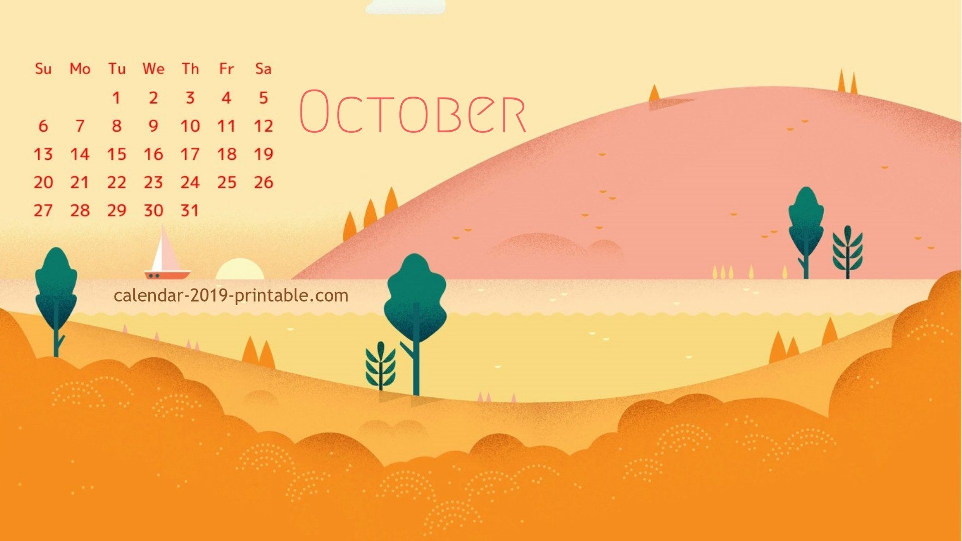 October Wallpapers