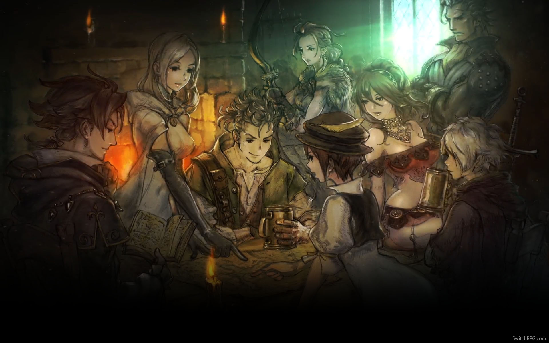 Octopath Traveler Wallpapers