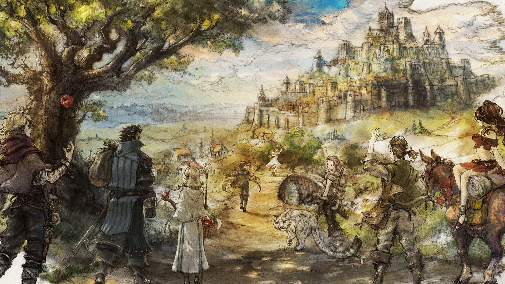 Octopath Traveler Wallpapers