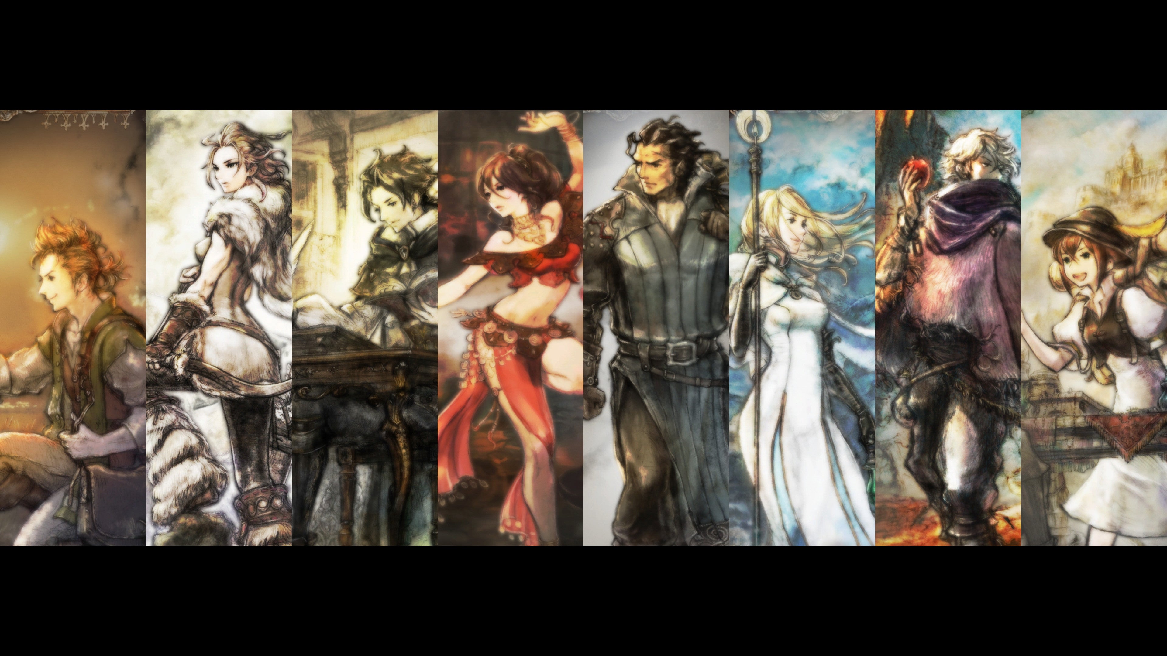 Octopath Traveler Wallpapers