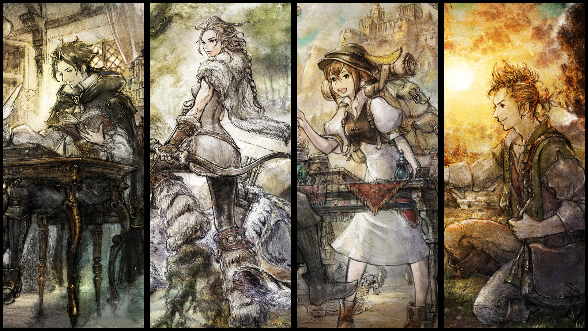 Octopath Traveler Wallpapers