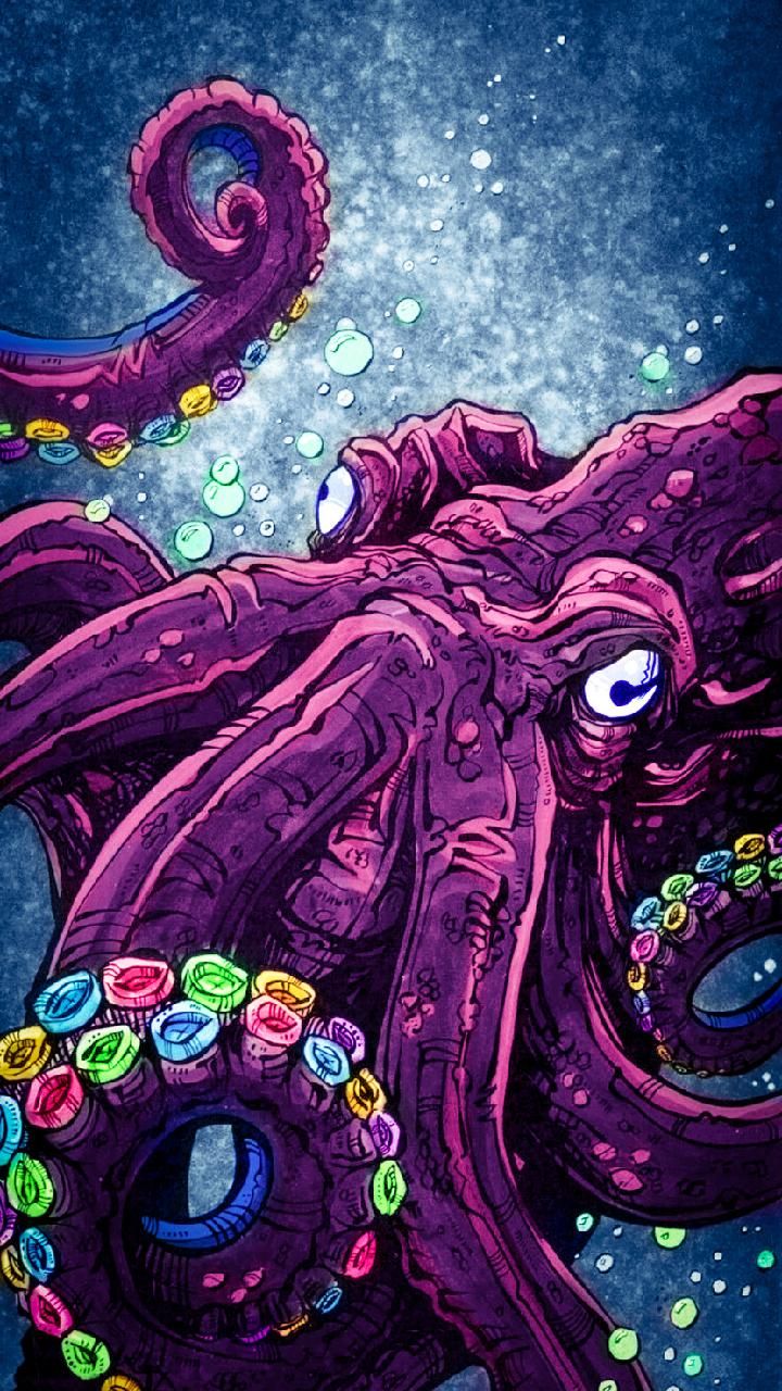 Octopus Iphone Wallpapers