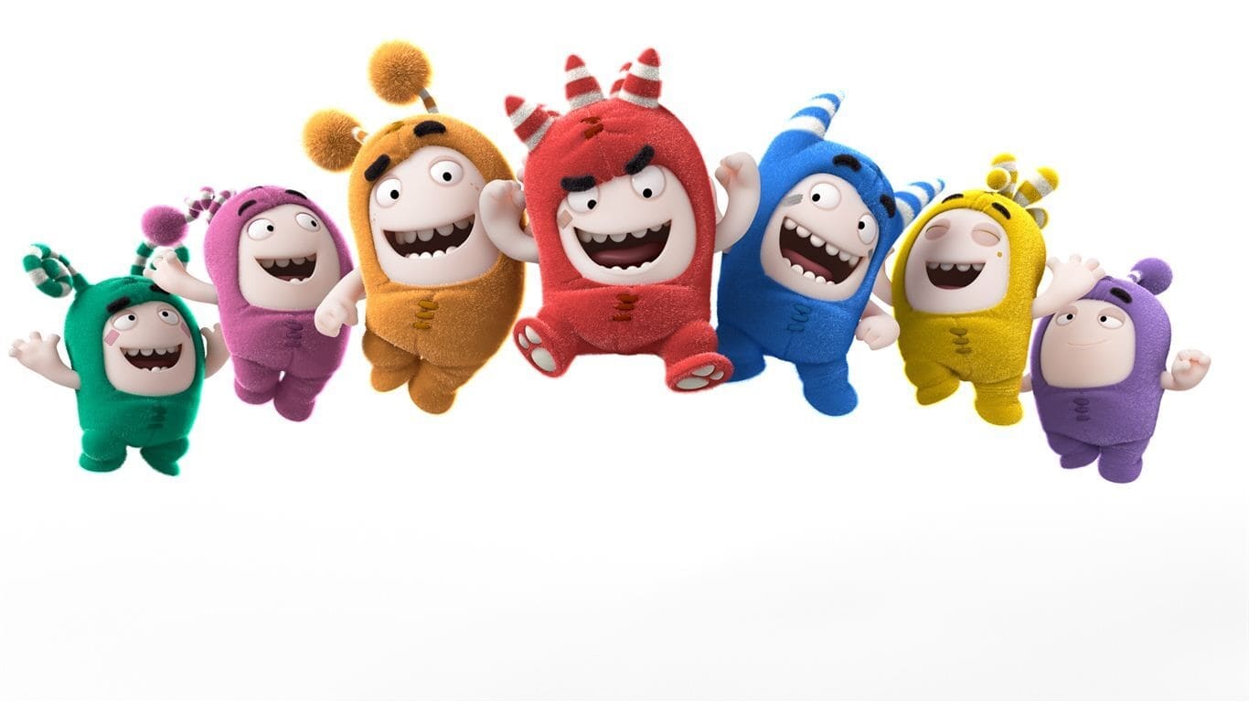 Чудики богат. Oddbods. Оддбодики слик.