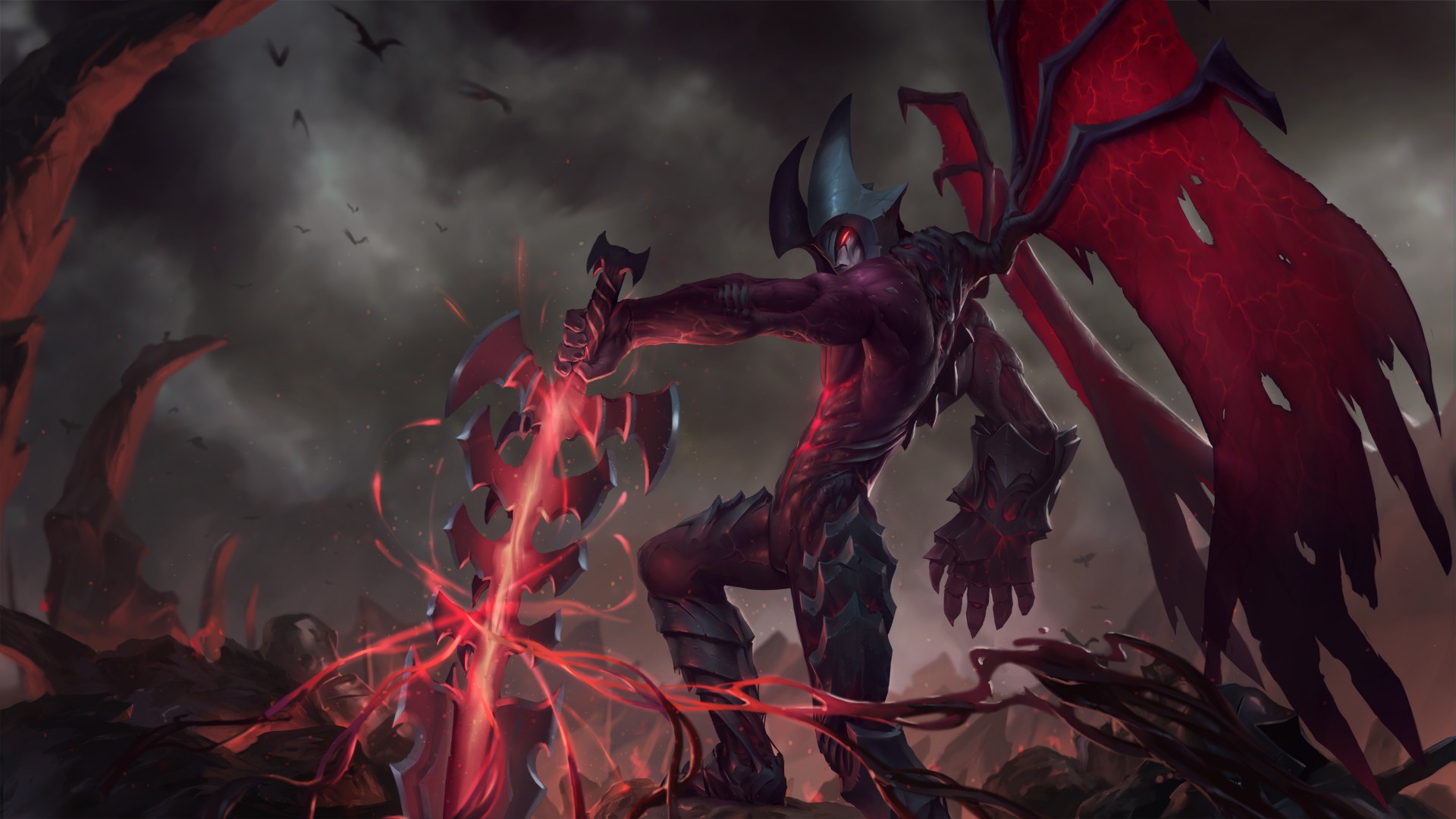 Odyssey Aatrox LoL Wallpapers